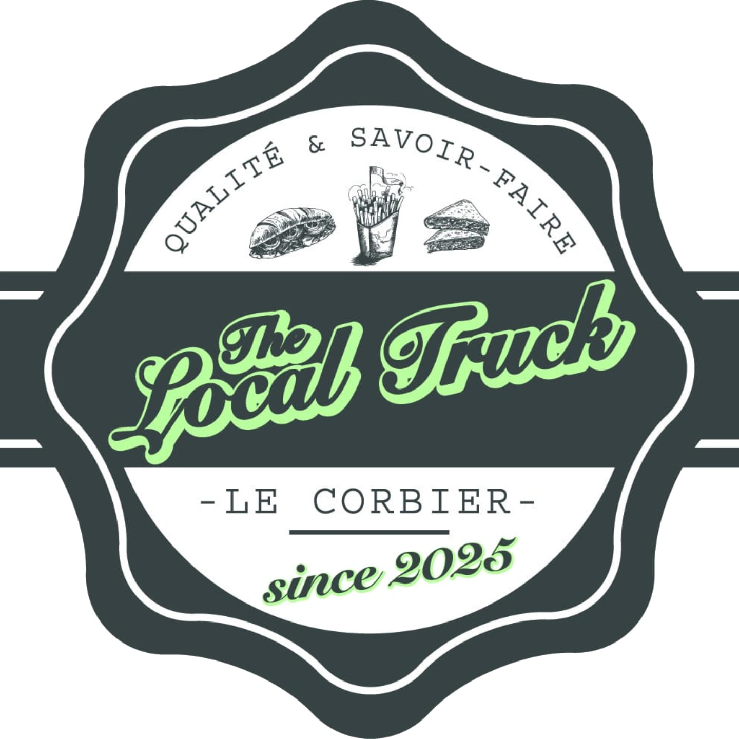 Logo The local truck